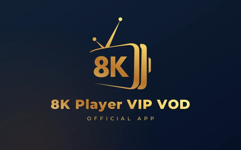 8K Player VIP VOD — movies and series IPTV app for Strong 8K IPTV Ireland